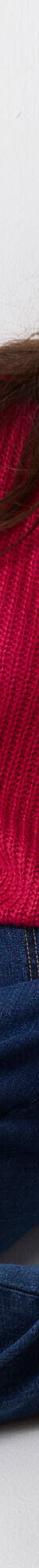 Pull col tunisien, maille anglaise toucher doux (framboise) Pull col tunisien, maille anglaise toucher doux (framboise)